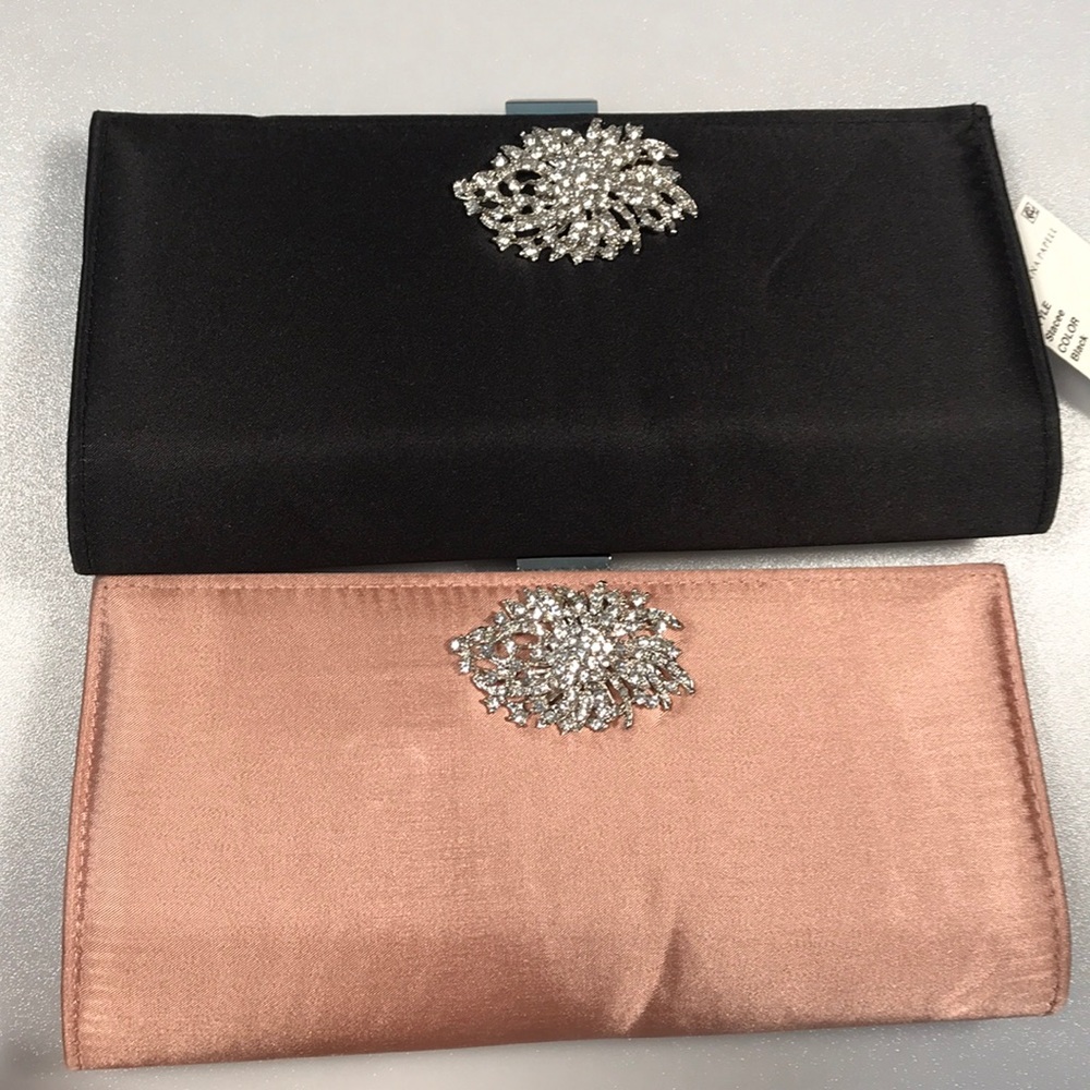 Adriana Papell Stacce Pink + Black Combo